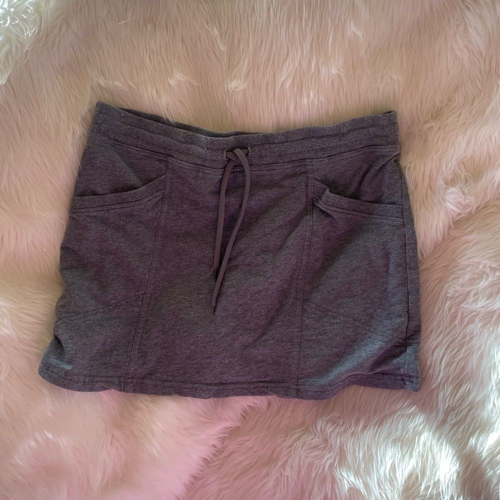 Sunday gray mini skirt